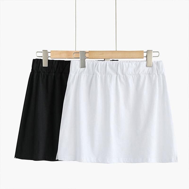 Fashion Hack Mini Skirt Shirt Extenders Adjustable Layering Fake Top Lower-Sweep