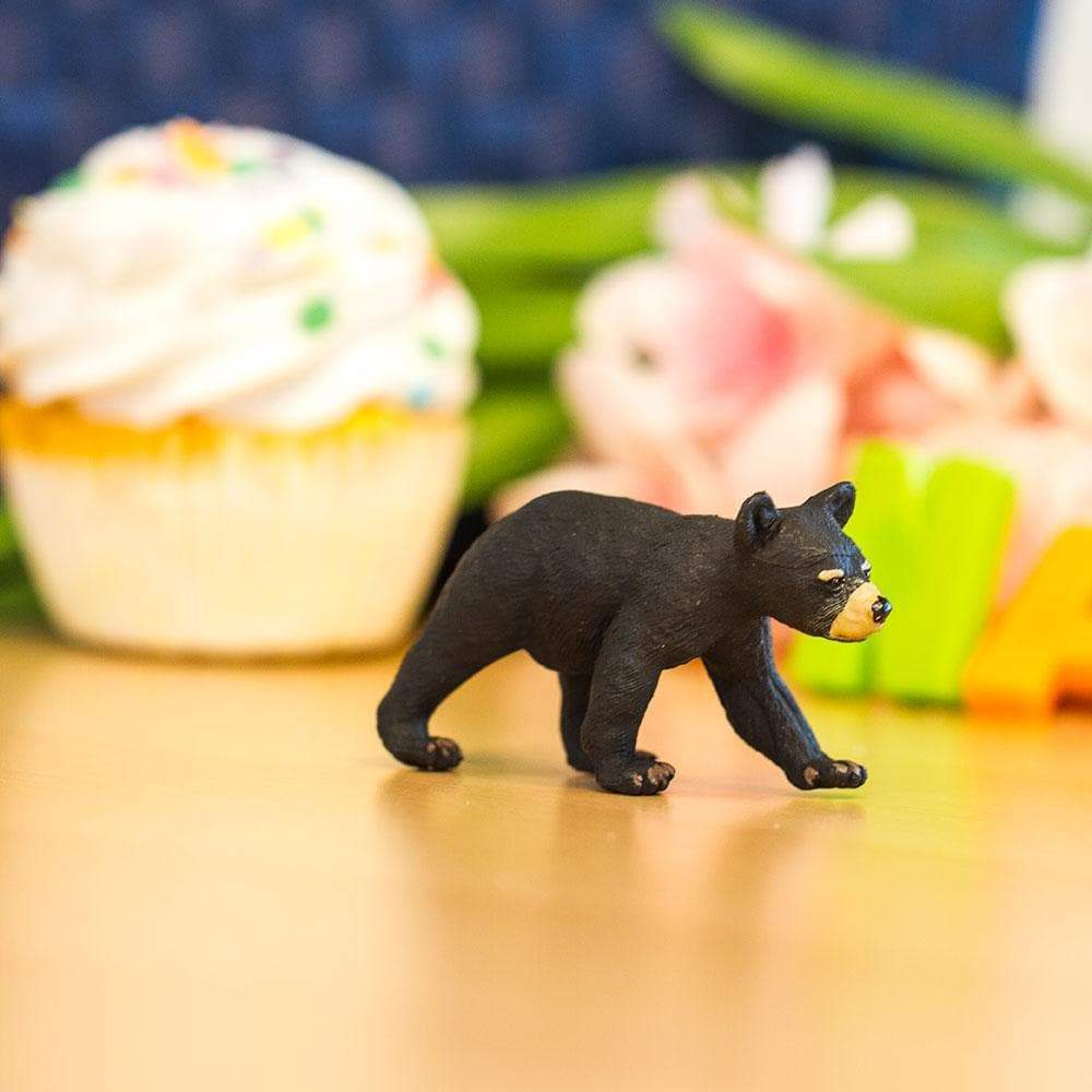 Black Bear Cub Figurine