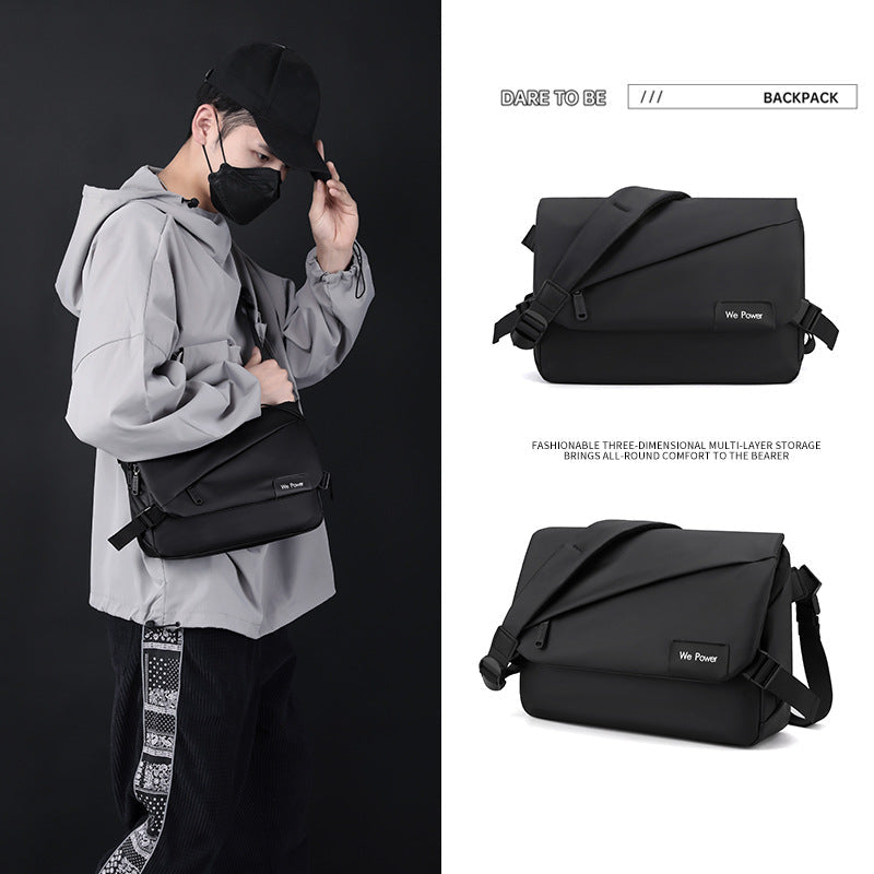 Sling Crossbody Chest Bag: Slim Anti-Theft Cross Body Bag Over Shoulder Backpack Stealth Side Pack Man Woman - Sling Bag at Dealshubindia