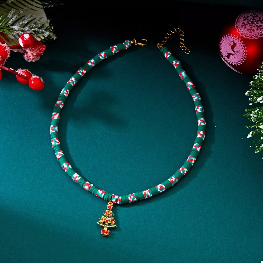 Christmas Pendant Necklace - n/a at Dealshubindia