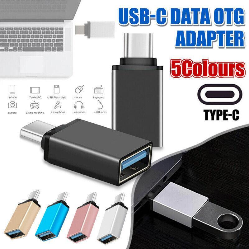USB Type-C to USB 3.0 Adapter OTG Converter for Phone Tablet Laptop