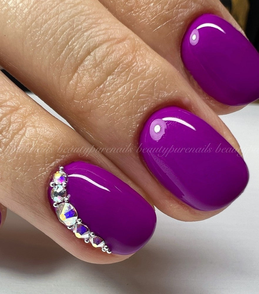 Gel Polish – Neon Purple – DN154 – 4ml – HEMA Free