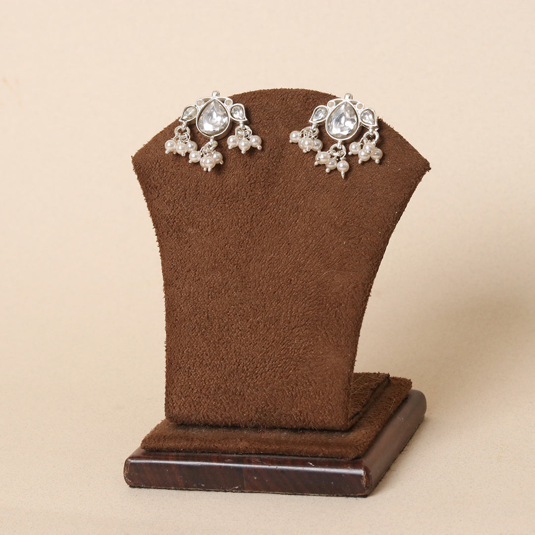 Kundan Pearl Earrings