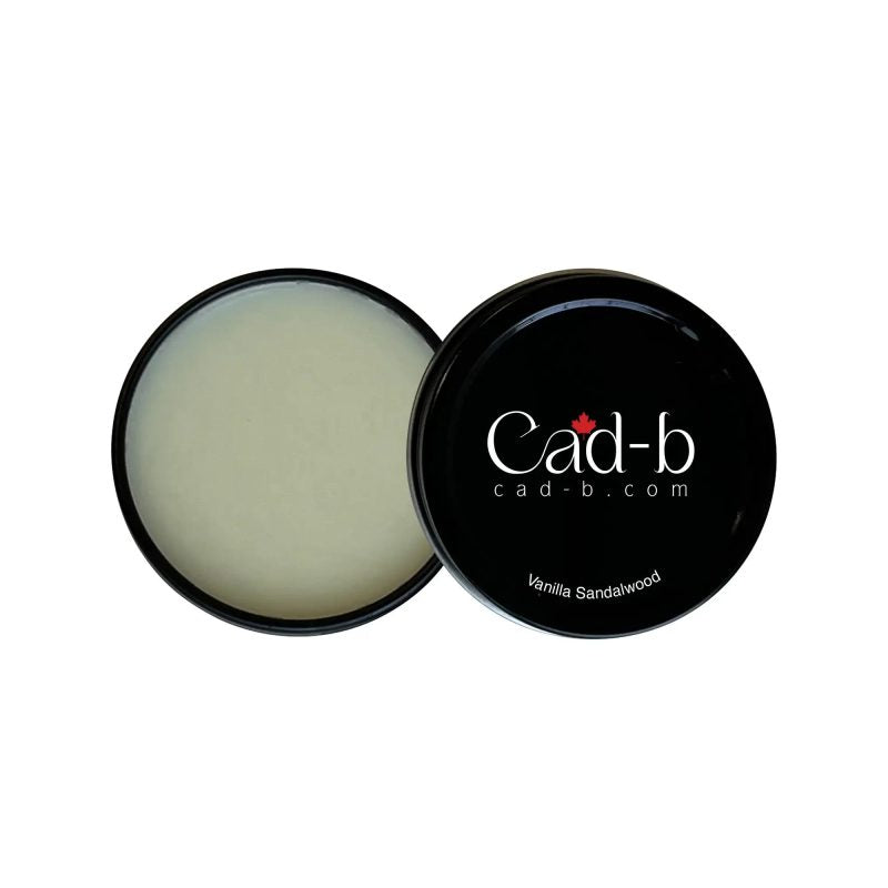 Solid Fragrance - Vanilla Sandalwood - PER1 | Long-Lasting Portable Perfume Balm with Jojoba Oil & Shea Butter | Vegan | CAD B