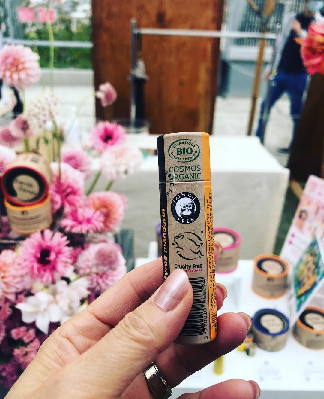 Organic Ginger Lip Balm 15ml - One piece