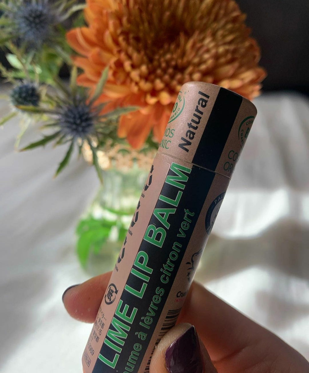Organic Lime Lip Balm 15ml