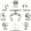 Portable Neck & Shoulder Massager - Deep Tissue Kneading