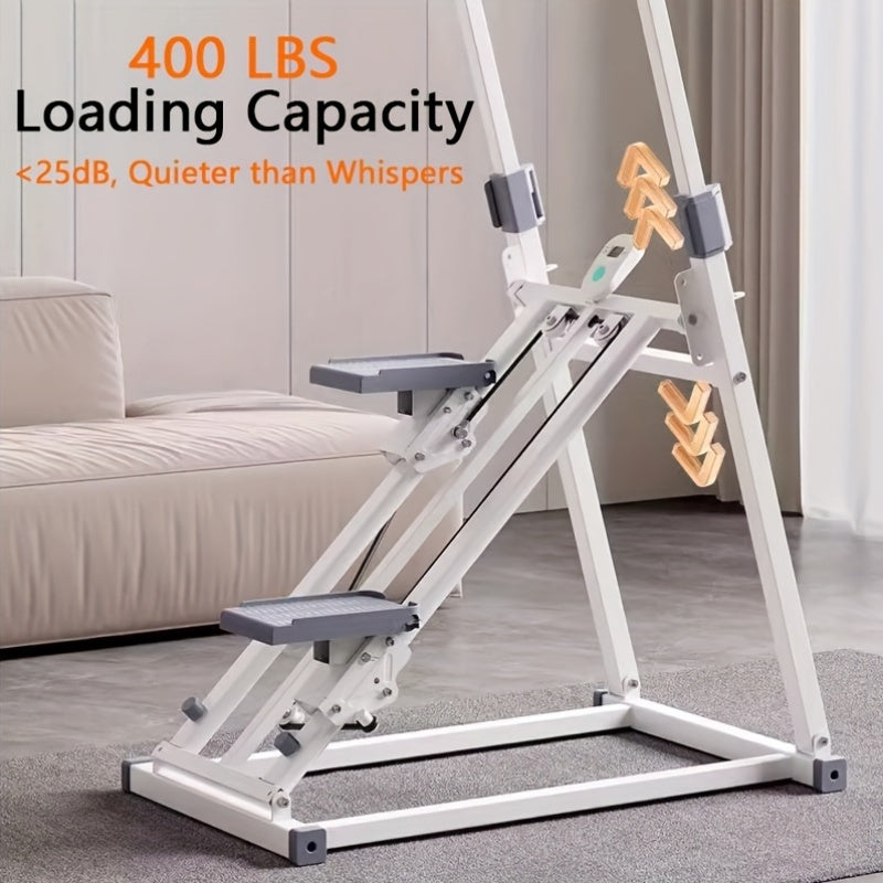 Foldable Stair Climber Home Fitness Machine - Sports & Fitness > Exercise, Gym & Fitness > Gym Equipment & Accessories at Dealshubindia