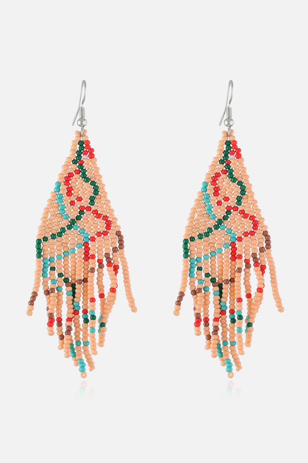 Christmas Beaded Earrings - n/a at Dealshubindia