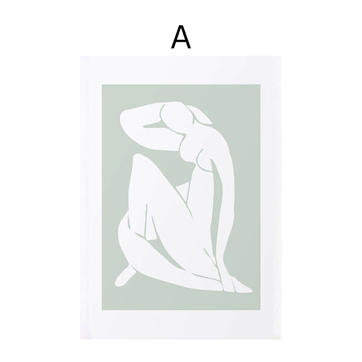 Poster Matisse Blumen Körper| Bilder Wohnzimmer | Wandbilder Schlafzimmer | Deko Print ohne Rahmen | Bilder  Matisse Beige