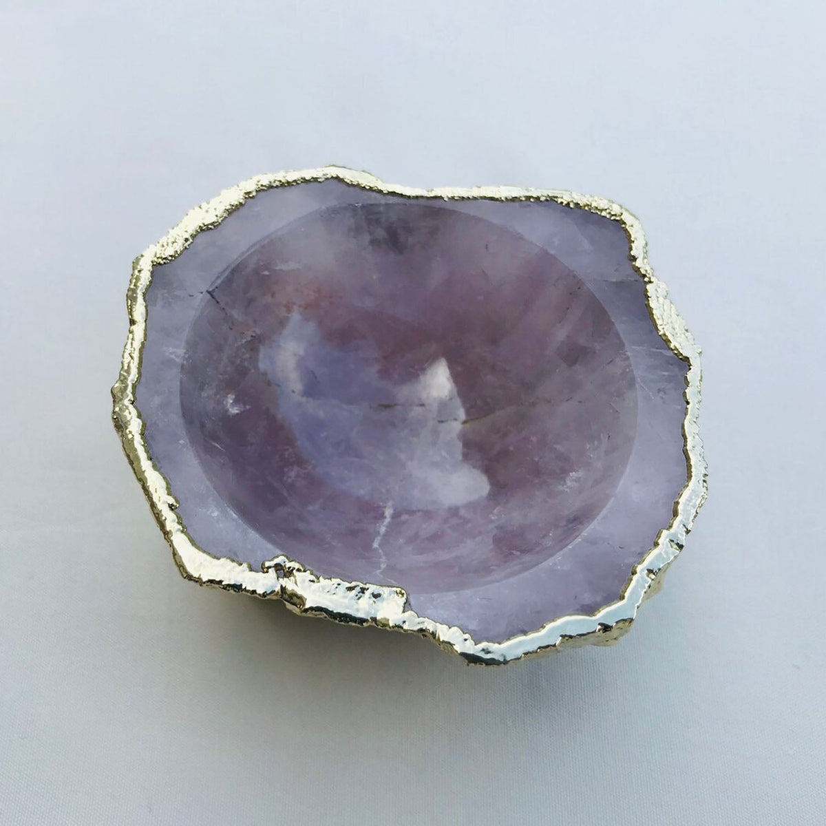 Rose Quartz Agate Nut/trinket/Jewelry Bowl