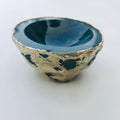 Green Blue Agate Geode Nut/trinket/Jewelry Bowl