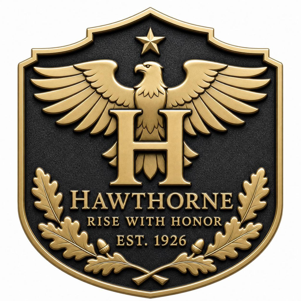 Custom Brass Heraldic Family Crest Plaque | Design Your Own Coat of Arms, Surname, Monogram & Motto
