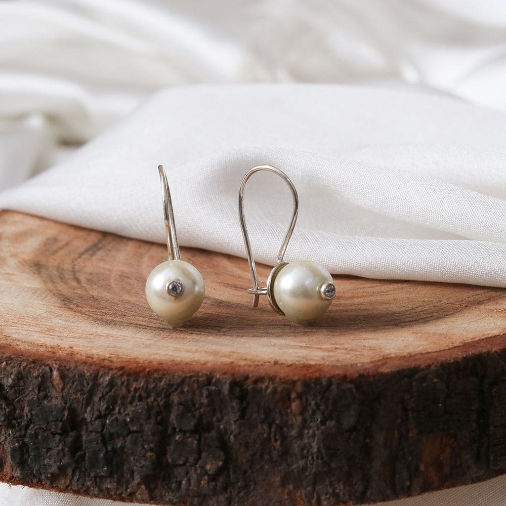 Pearl Diamond Earrings