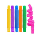 6Pcs Sensory Pop Tube Fidget Toys for Office School Home Use