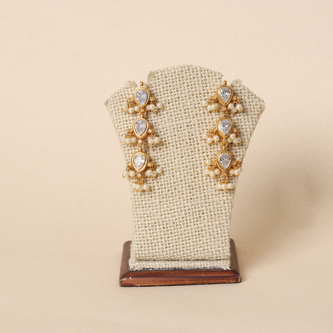 Classic Kundan Earrings