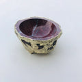 Maroon Red Agate Geode Trinket Bowl-0