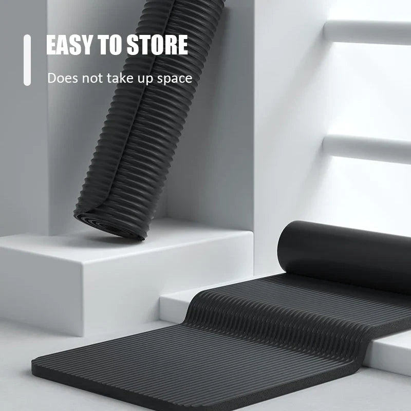 Multifunctional Non-Slip Fitness Yoga Mat - Sports & Fitness > Exercise, Gym & Fitness > Yoga & Pilates at Dealshubindia