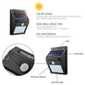 Solar-Powered Outdoor Motion Sensor Led Wall Light - Batteries & Power Supply > Solar Panels at Dealshubindia