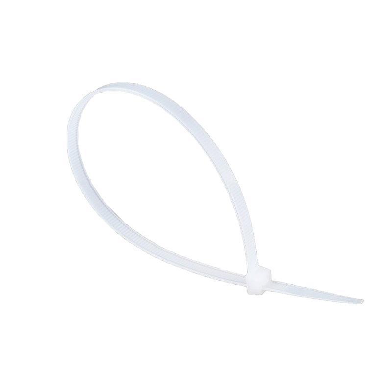 250-1000X Cable Ties Zip Ties Nylon Uv Stabilised Bulk White Clear Cable Tie