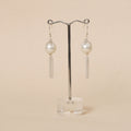 Tasseled Pearl Earrings