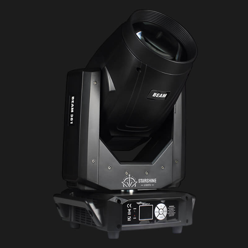 F1 381W DMX Moving Beam Light with Prism for Stage Lighting - n/a at Dealshubindia