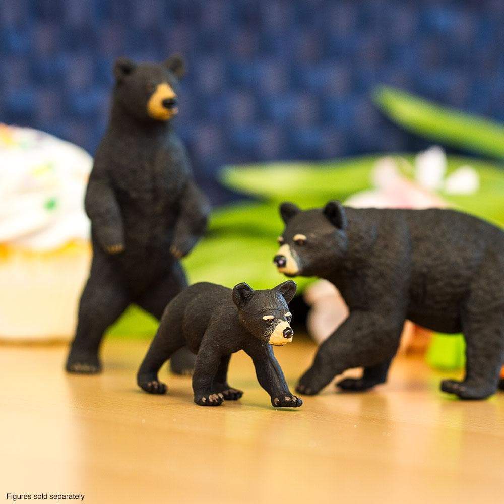 Black Bear Cub Figurine