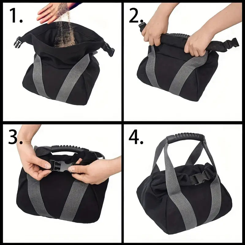 2pcs Adjustable Heavy Fitness Power Sandbag - Sports & Fitness > Fitness Accessories at Dealshubindia