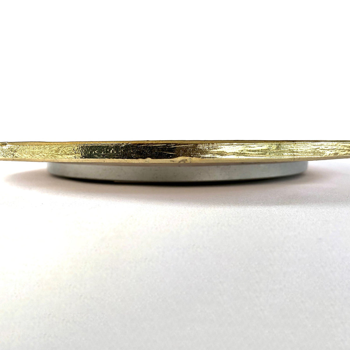White Agate LazySusan | Countertop | Turntable | Centerpiece