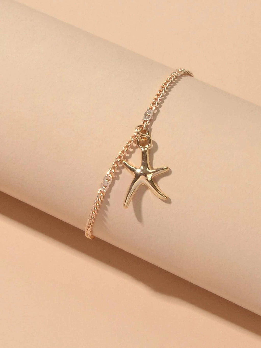 1 pc Silver Gold Starfish Charm Anklet Boho Beach Bracelet Foot Chain Jewellery