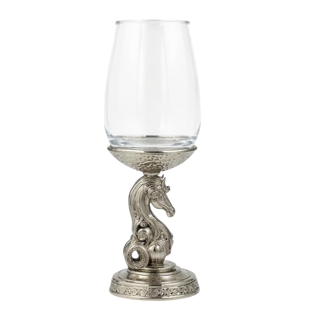 Knight Wine Glasses | Set of 1 or 2
