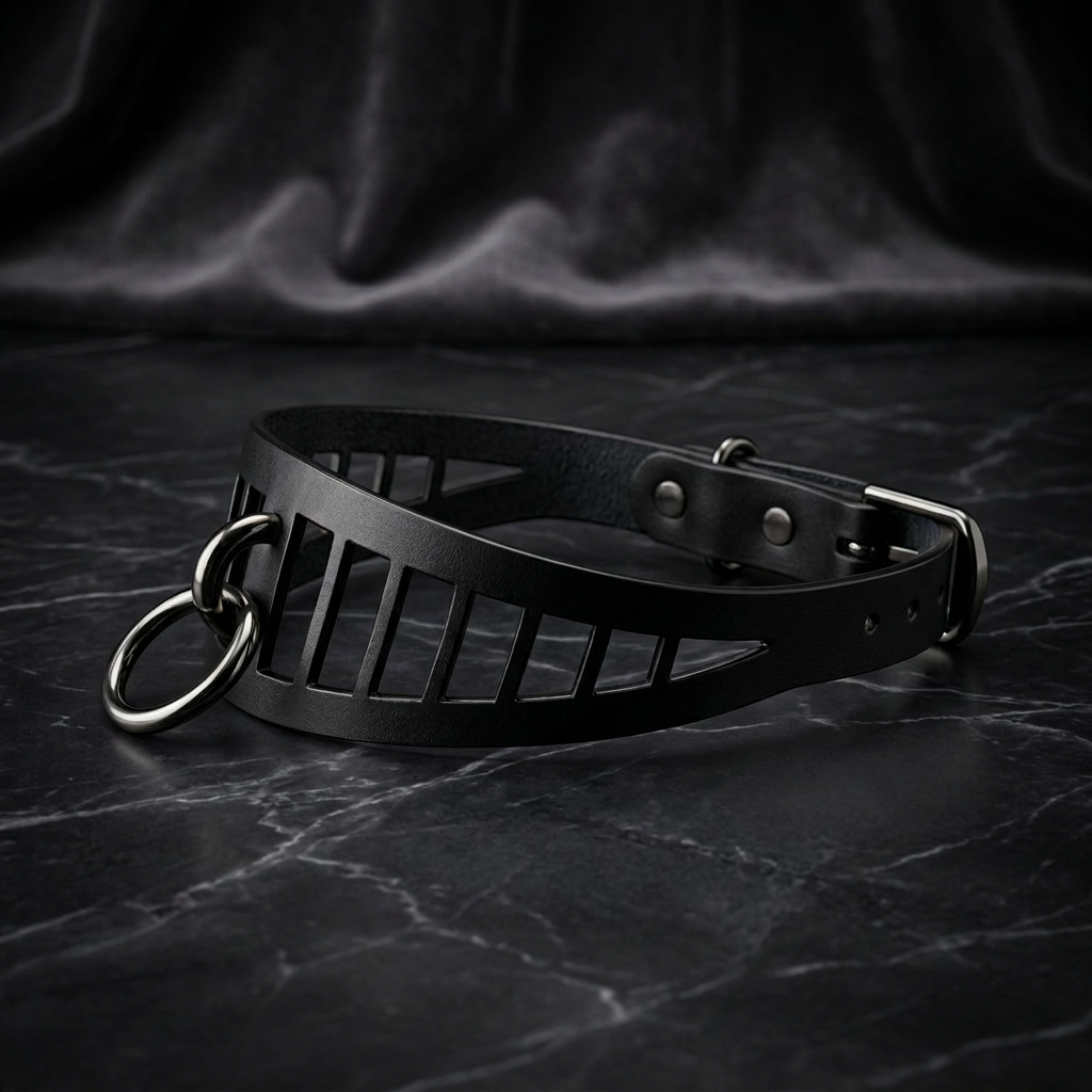Leather Choker | BDSM Collar Day Collar Submissive Collar Dom Sub
