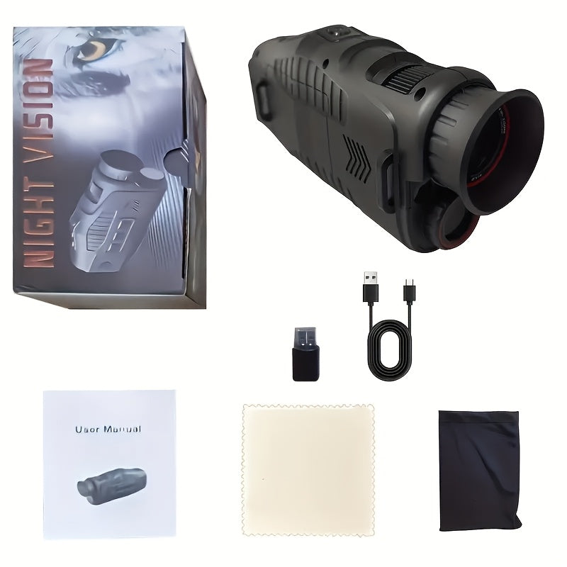 10X Digital Zoom Infrared Monocular with LED Light - Cameras & Optics > Optics > Monoculars at Dealshubindia
