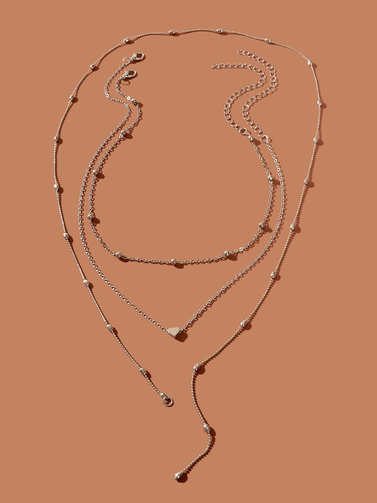 Stunning Multi-Layered Chain Link Necklace Trendy Statement Jewellery for Women