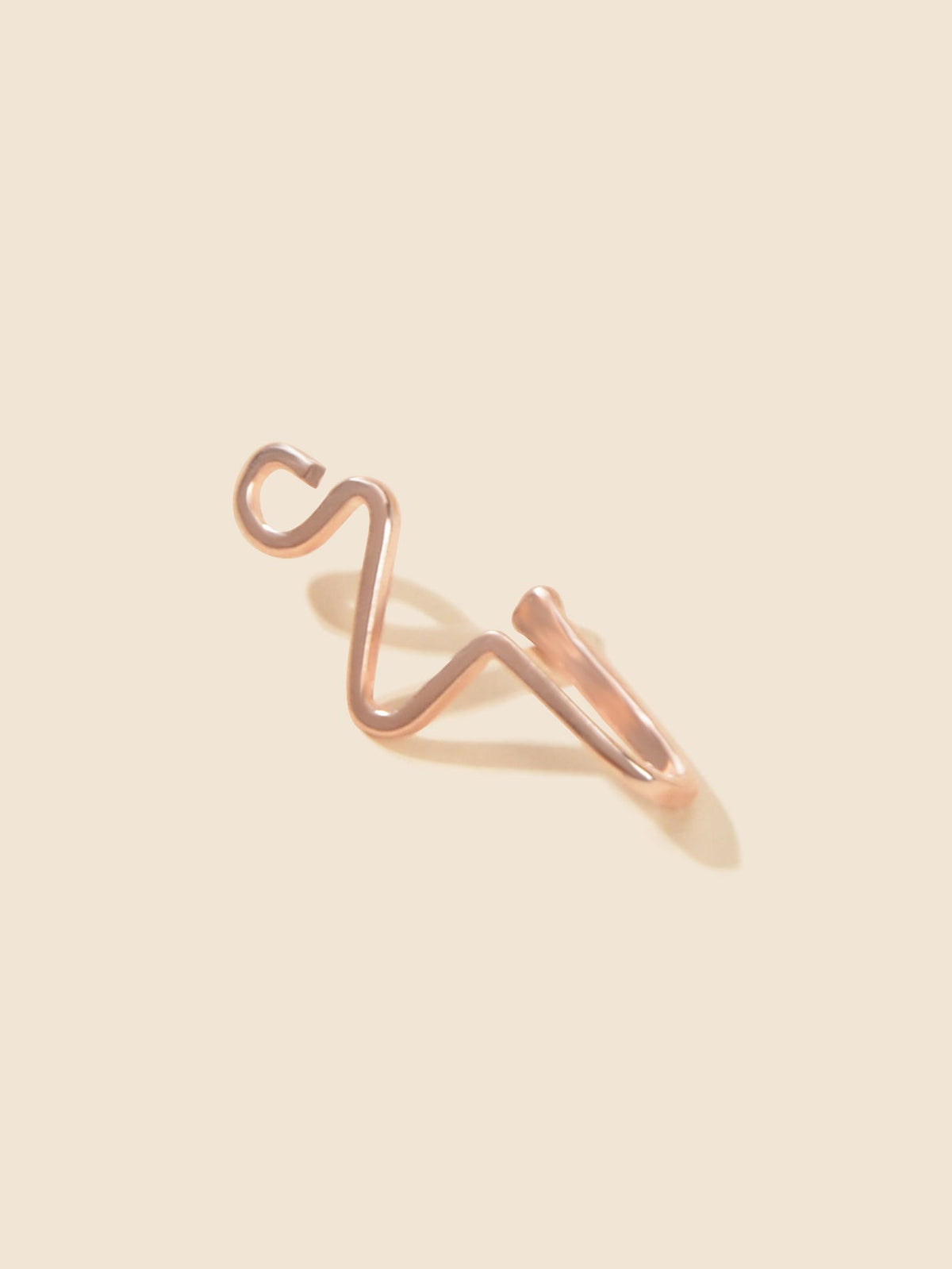 1pc Faux Lip Ear Nose Gold Silver Geometric Non Piercing Clip On Nose Hoop Rings