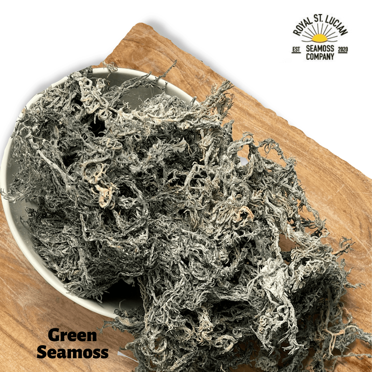 St Lucian Green Sea Moss (Dried) | Traceable, Lab Tested