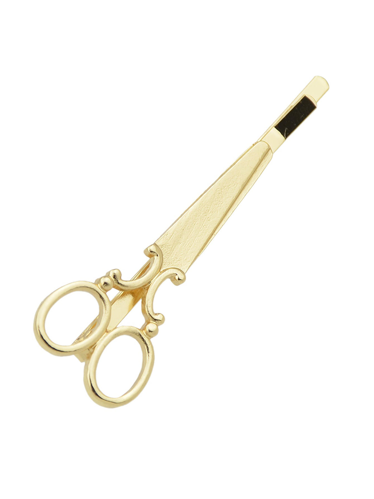 1pc Punk Gold Silver Scissors Hair Clips Barrette Women Fashion Hair Accessories