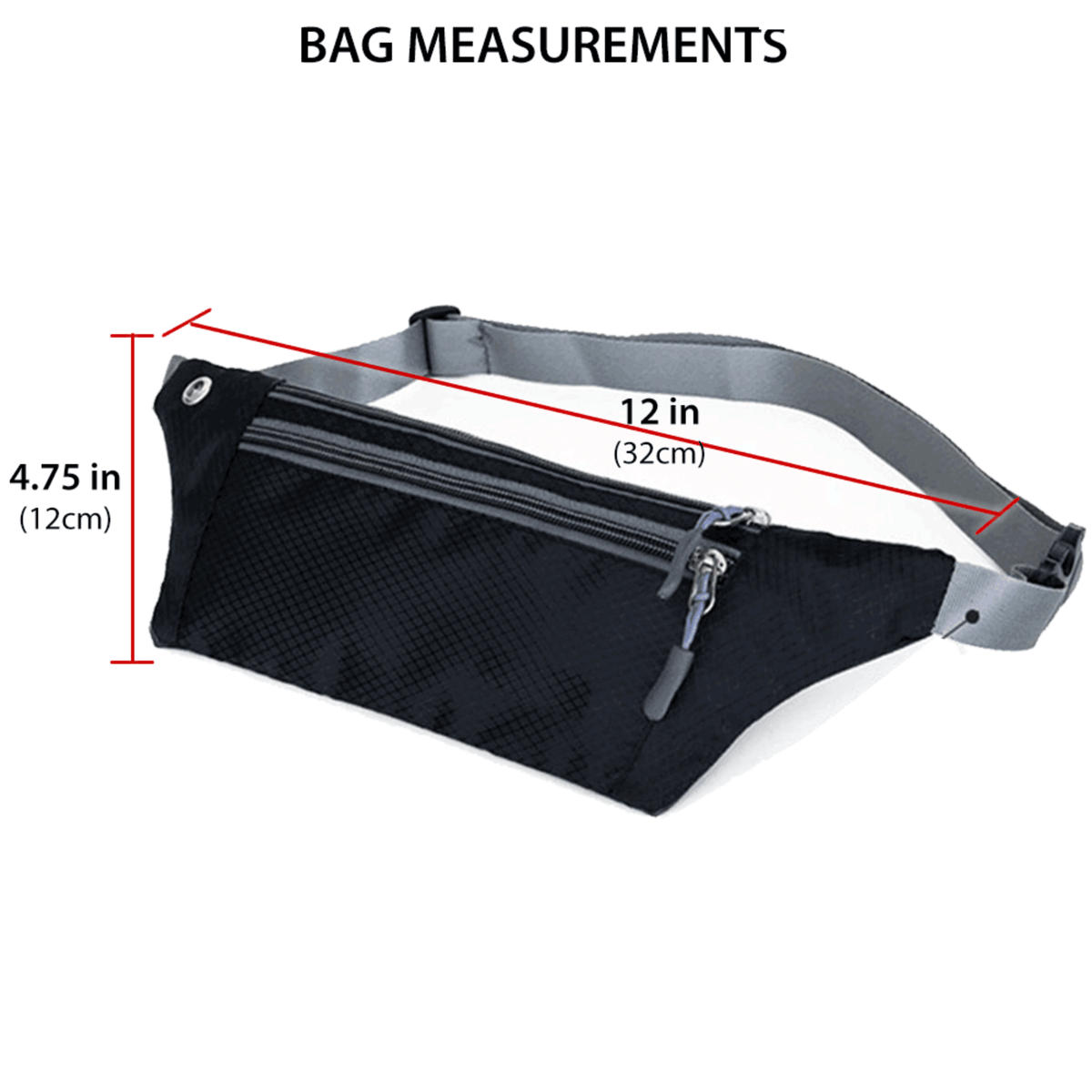 XGear Fitness Waterproof Fanny Pack for Running and Travel - Running Belts at Dealshubindia