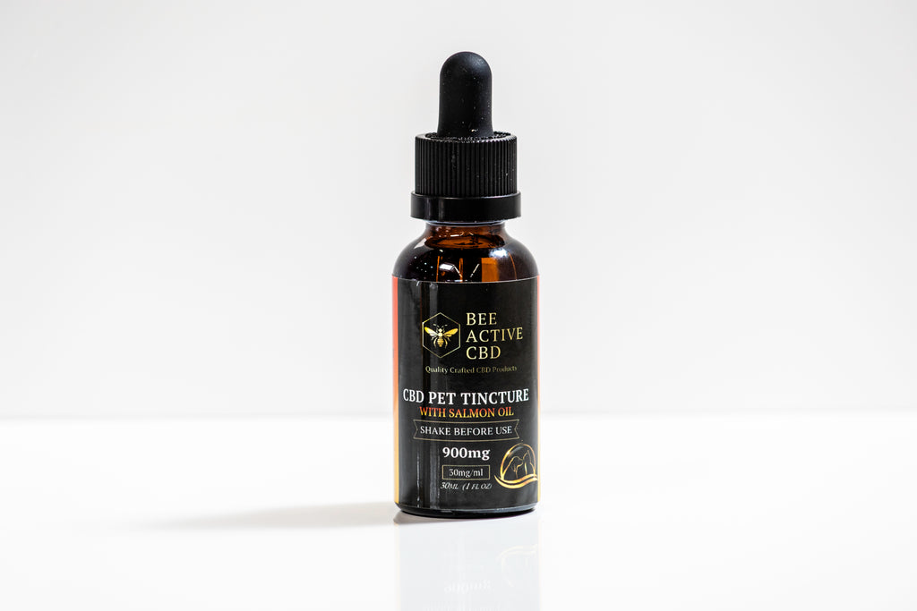 Bee Active CBD Pet Tincture – Salmon Flavor