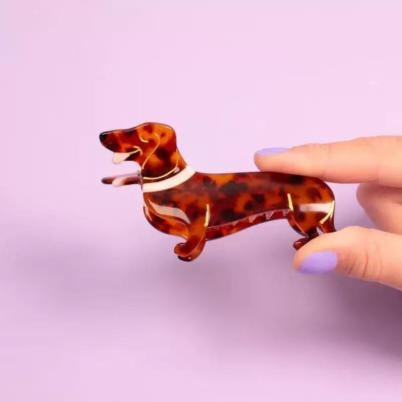 PAWSOME PETS NEW YORK Hand-painted Dog Claw Hair Clip | Eco-Friendly - hair claws at Dealshubindia