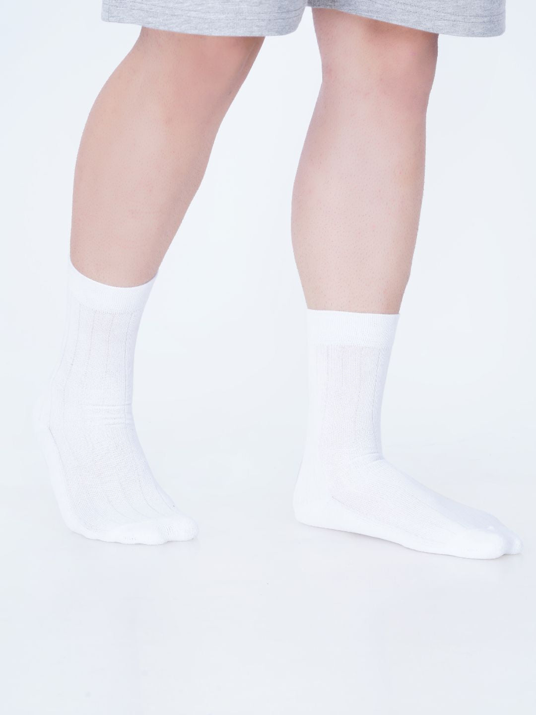 Comfortable men’s dress socks with stretch fit and soft fabric