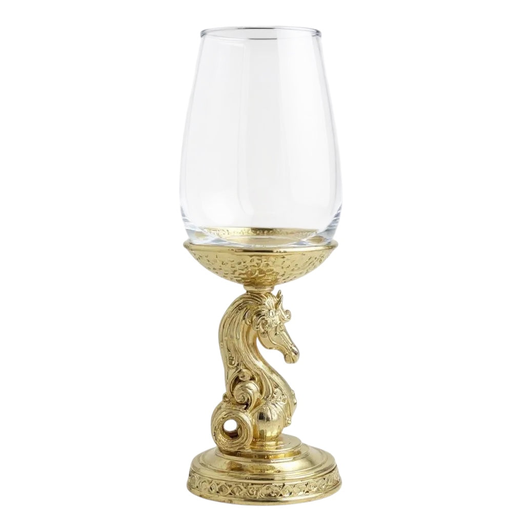 Knight Wine Glasses | Set of 1 or 2