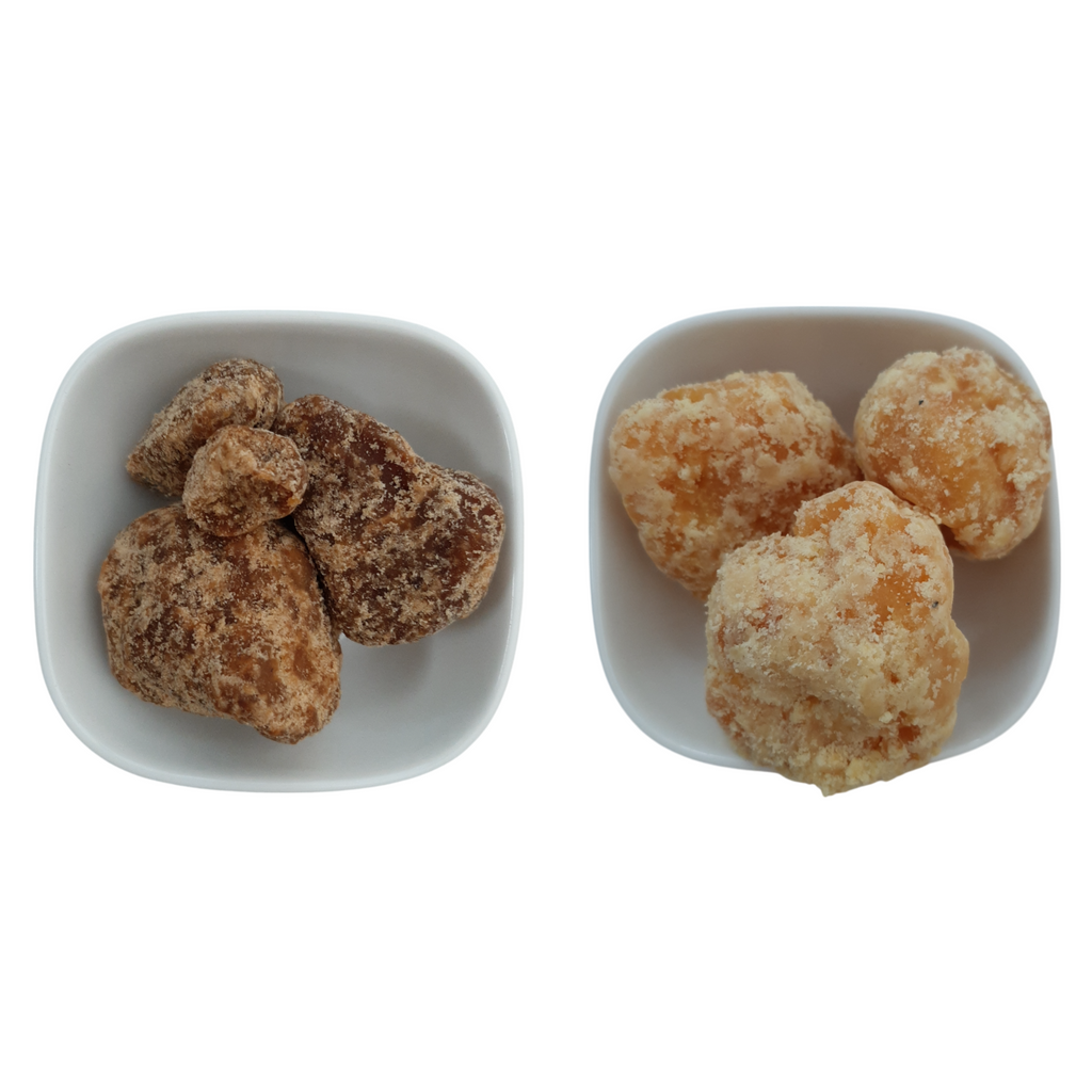 Jaggery Chunks Black, White (Gur) – Natural Organic Premium-quality + Free sample!
