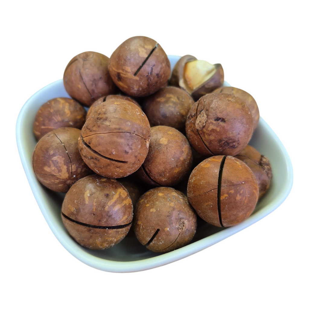 Vanilla Macadamia Nuts with Key – Natural Organic Premium-quality + Free sample!