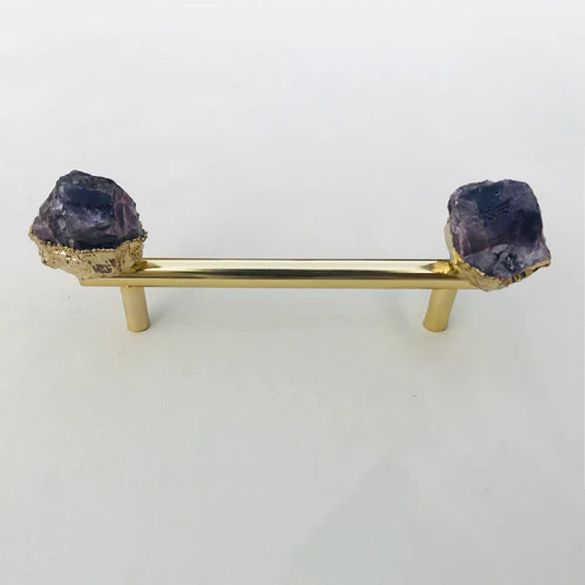 Amethyst Agate Cabinet Handles – Set of 4