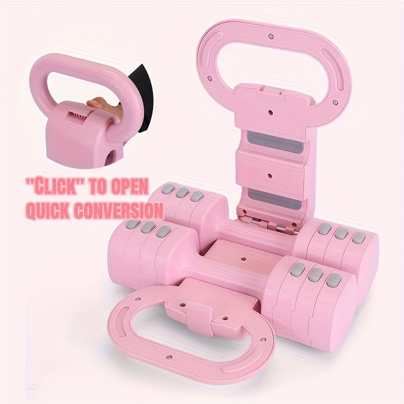Dumbbell Kettlebell Set Home Fitness Kit-2