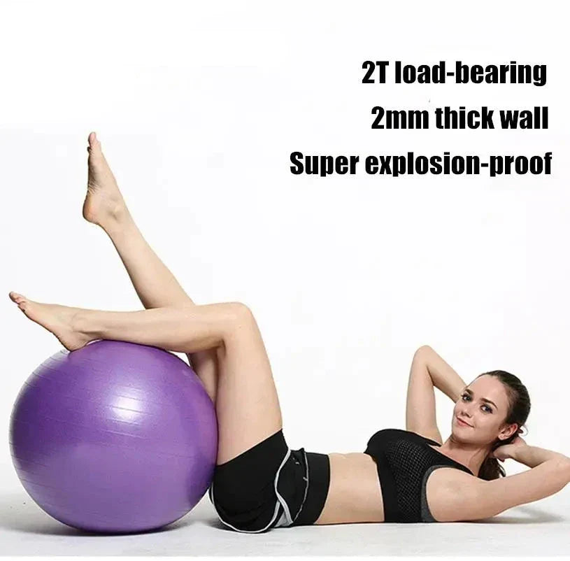 Yoga Ball for Fitness and Balance - Sports & Fitness > Exercise, Gym & Fitness > Yoga & Pilates at Dealshubindia