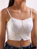 AU Stock Sexy Beach Belly Chain Minimalist Waist Link Body Chain Hip Harness
