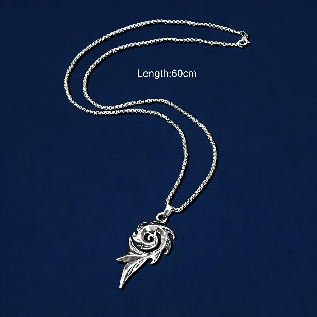 Y2K Punk Rock Stainless Steel Long Chain Geometric Pendant Party Daily