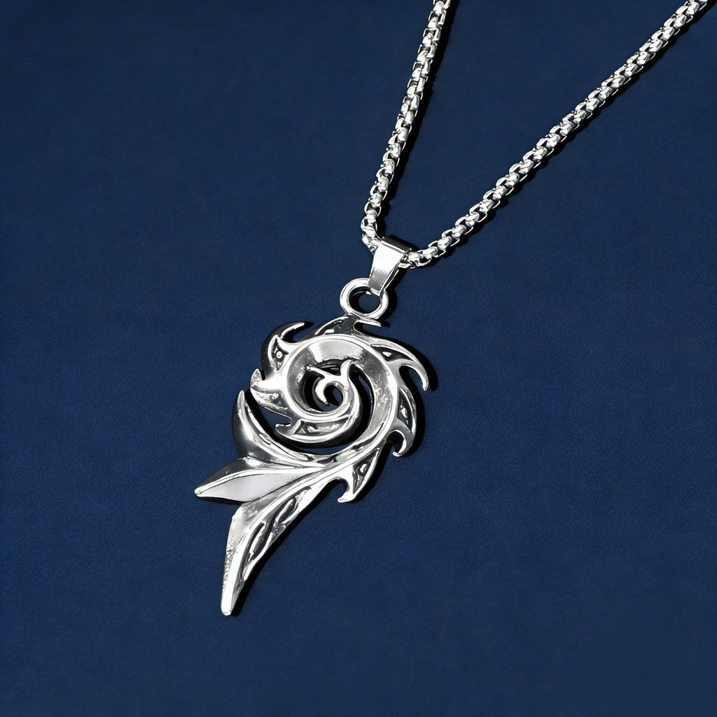 Y2K Punk Rock Stainless Steel Long Chain Geometric Pendant Party Daily